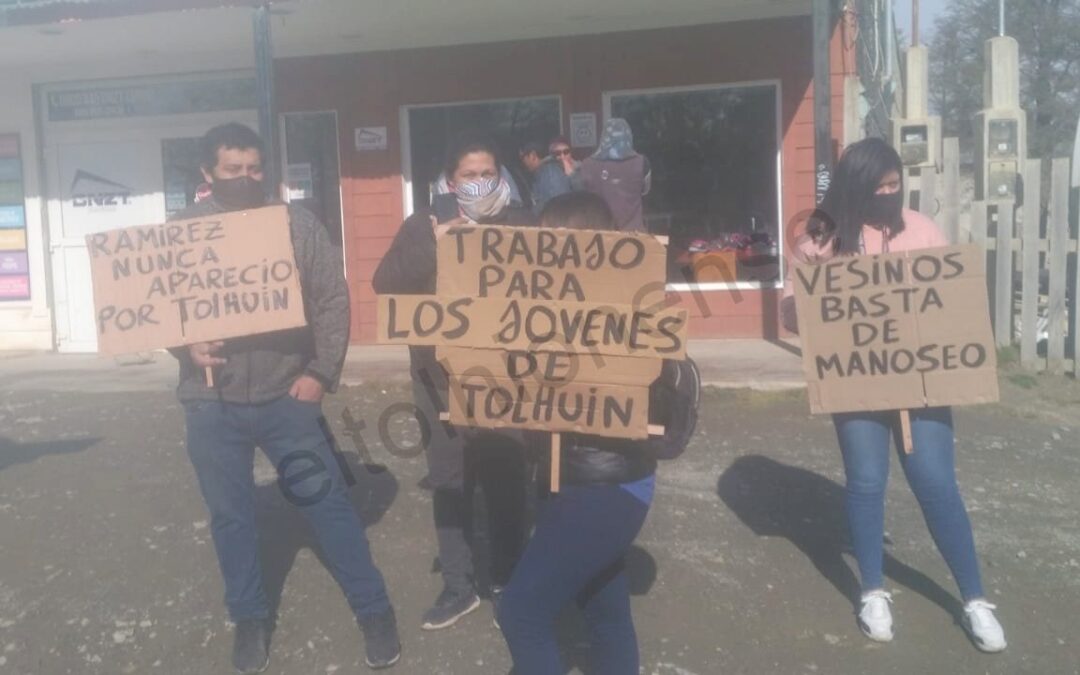 EL SINDICATO DE LA UOCRA SE MANIFESTÓ EN TOLHUIN.