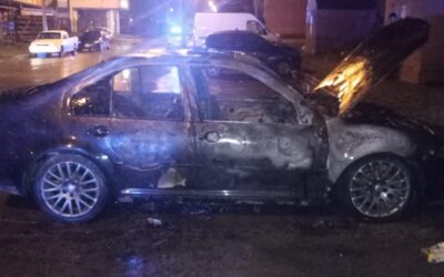 RIO GRANDE: INVESTIGAN EL INCENDIO DE UN AUTOMÓVIL.